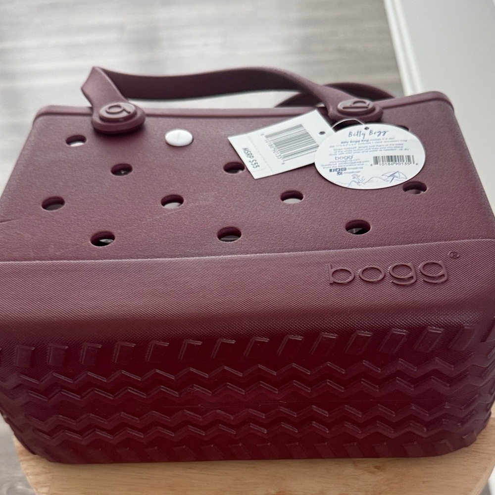 Bitty BOGG BAG Wine Color- BRAND NEW with tags! - Picture 7 of 11